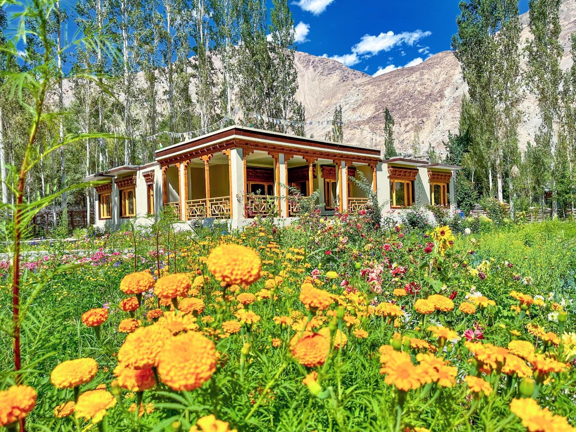 De Khama Hotel Nubra Exterior photo
